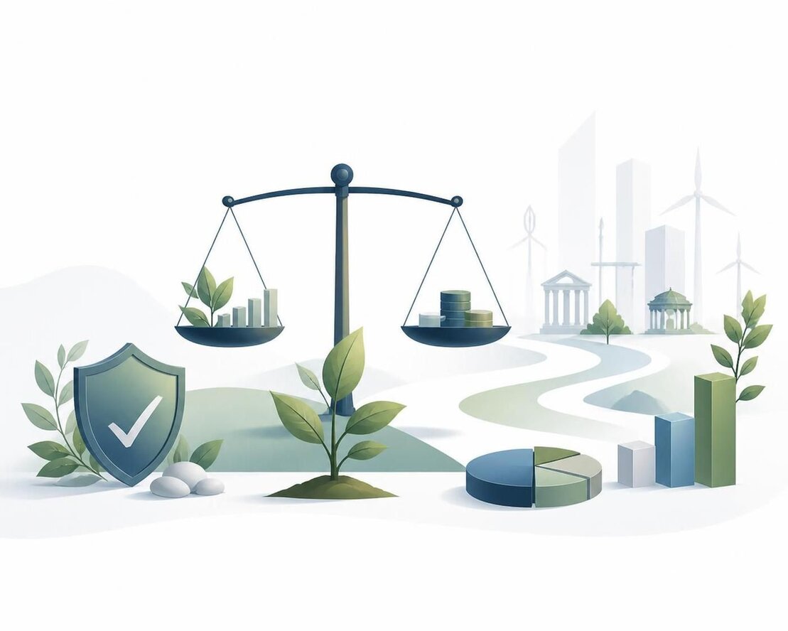 Symbole de stabilité et de prudence en investissement